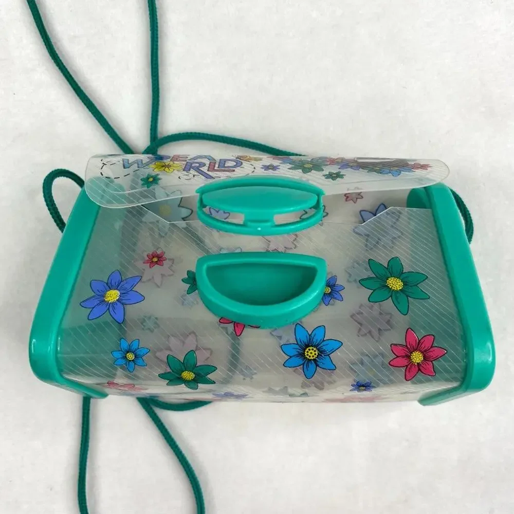 Rare Vintage Sea World Plastic Clear Mini Purse